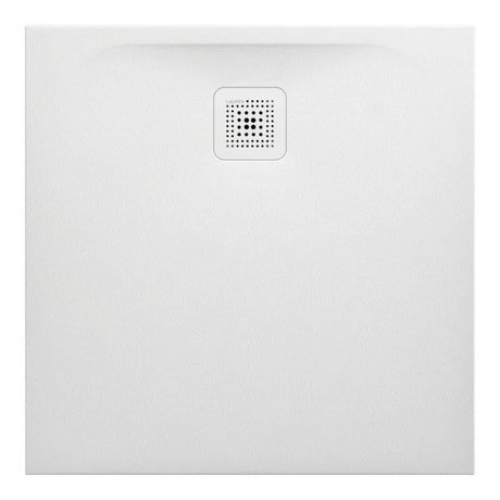 Laufen 800 x 800mm Laufen Marbond PRO Square Tray with Waste in White