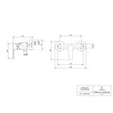 Villeroy & Boch Bath Shower Mixer Villeroy & Boch Architectura Wall Mounted Single Lever Shower Mixer Tap in Chrome
