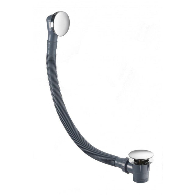 Flova Bath Waste Flova Bath Clicker Waste in Diamond Chrome