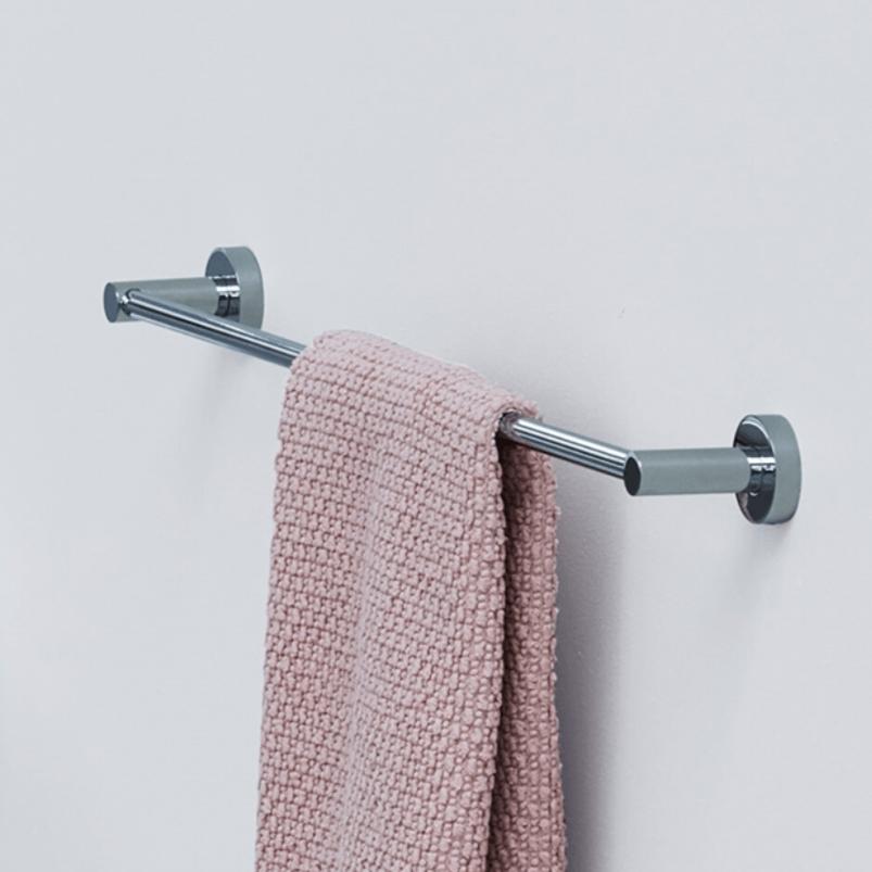 Britton Towel Rails and Rings Chrome Britton Hoxton 2.0 600mm Towel Rail