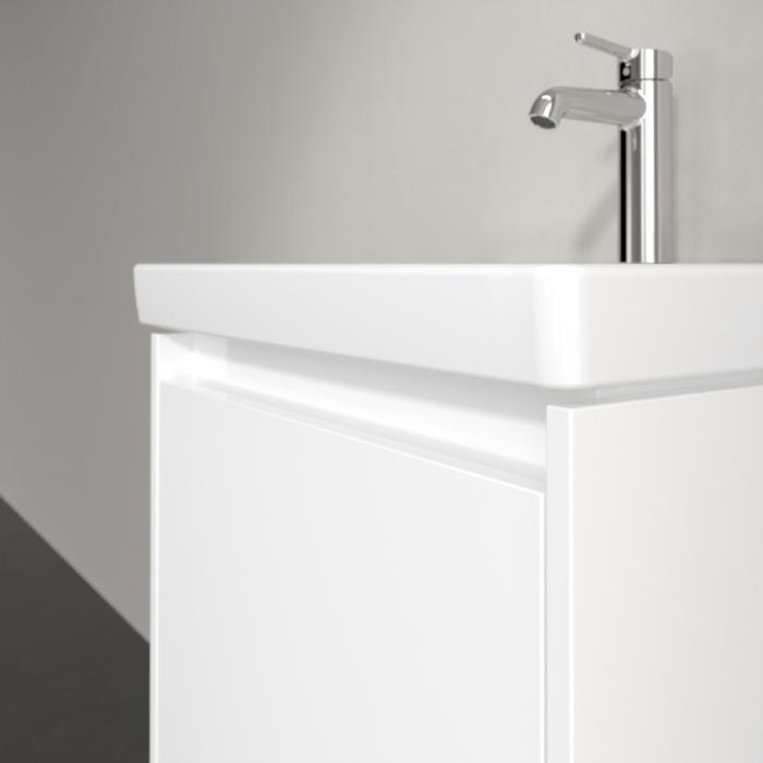 Villeroy & Boch Wall Mounted Vanity Unit Villeroy & Boch Skyla Wall Mounted 500mm One Drawer Vanity Unit with Basin