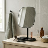 Smedbo Beslagsboden Glow Freestanding Square Magnifing Mirror with Tray