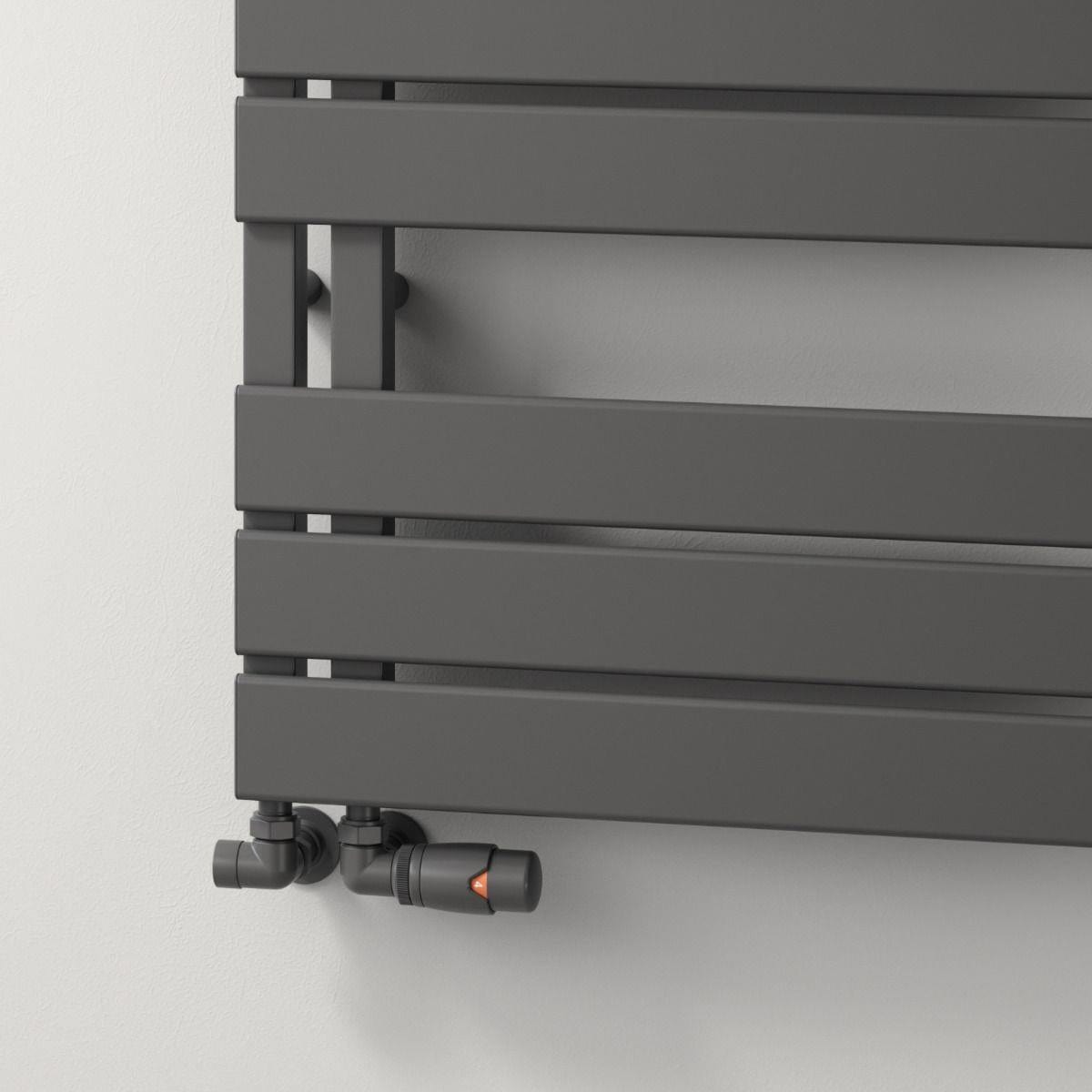 Reina Designer Towel Radiator Reina Vada Vertical Aluminium Central Heating Towel Rail