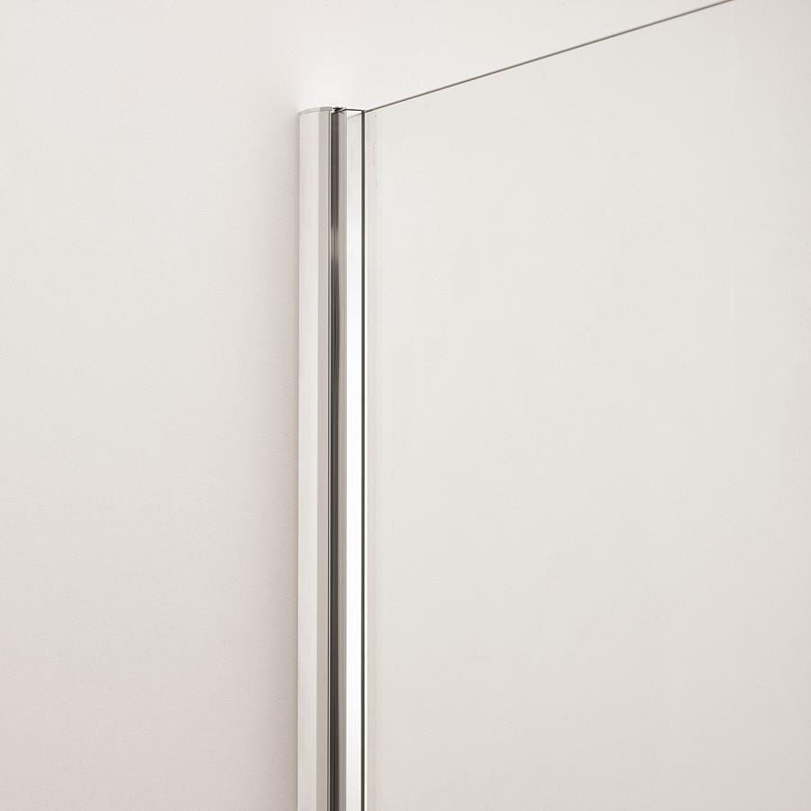 Crosswater Quadrant Shower Enclosure Crosswater Kai 6 Quadrant Single Door Shower Enclosure 900 x 900mm - Silver