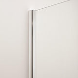Crosswater Quadrant Shower Enclosure Crosswater Kai 6 Quadrant Single Door Shower Enclosure 900 x 900mm - Silver