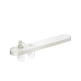 Crosswater Shelf Crosswater Velo Shelf, Soap Dispenser and Tumbler Holder
