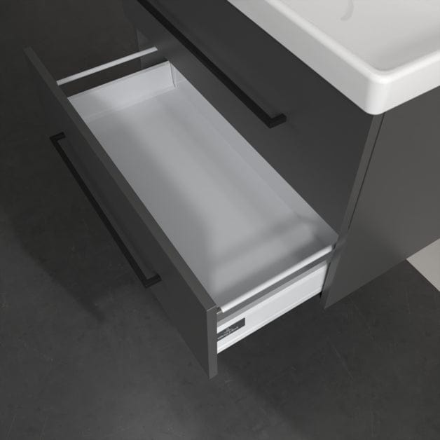 Villeroy & Boch Avento Wall Hung Vanity Unit 780mm Two Drawers with Basin