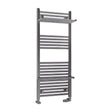 Eastbrook Ladder Rail 1200 x 500 / Dual Fuel Eastbrook Haddenham Straight Vertical Towel Rail in Chrome