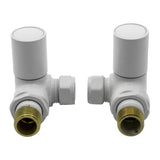 Reina Radiator Valve White Reina Crova Manual Radiator Corner Valves