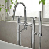 Heritage Freestanding Bath Filler Heritage Salcombe Floor Standing Bath Shower Mixer