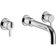 Heritage Wall Mounted Basin Tap Chrome Heritage Dartmouth 3 Tap Hole Wall Mounted Basin Mixer Tap