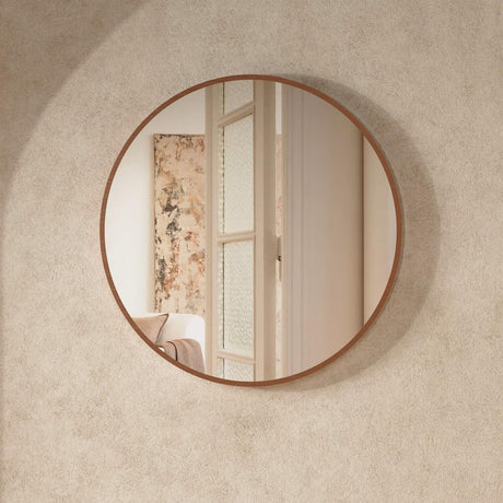 Crosswater Standard Mirror 600mm / Brushed Bronze Crosswater Infinity Round Framed Mirror