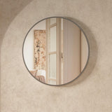 Crosswater Standard Mirror 600mm / Slate Crosswater Infinity Round Framed Mirror