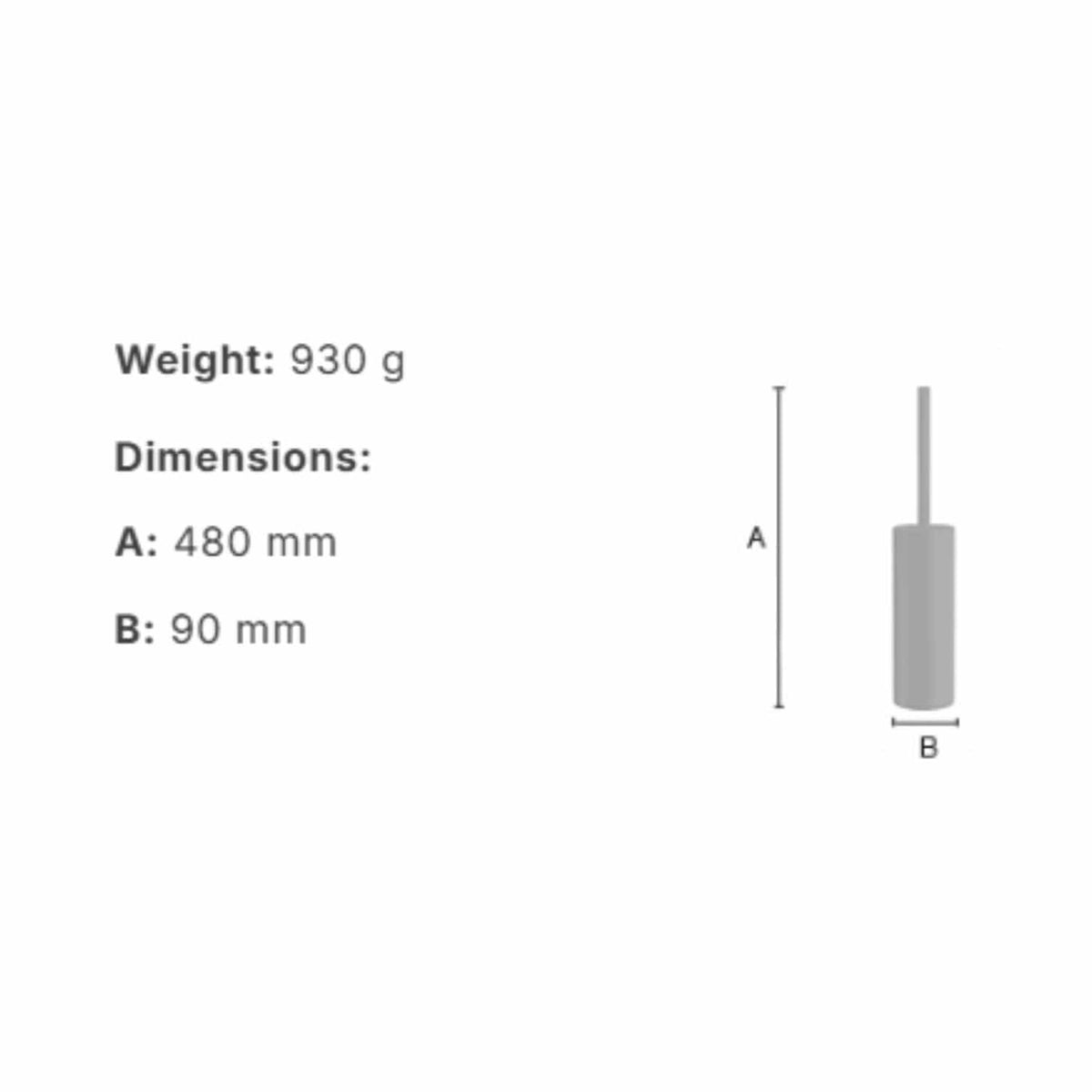 Smedbo Toilet Brush Smedbo Outline Freestanding Toilet Brush and Holder
