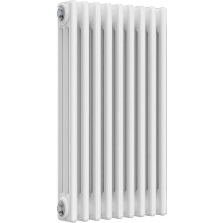 Aquarius Bathrooms Column Radiator 750mm x 425mm Aquarius Foundry Horizontal 3 Column Radiator in White
