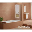 Merlyn Bath Screen Merlyn Single Curved Bathscreen with HydraSEAL Technology