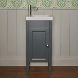 Heritage Cloakroom Vanity Unit Heritage Caversham 400mm Floor Standing Cloakroom Vanity Unit and Basin Bundle