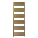Crosswater Ladder Rail 1380 x 480mm / Central Heating Crosswater MPRO Designer Vertical Towel Radiator in Brushed Brass