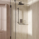 Crosswater Grab Rail/Bar Chrome Crosswater Right Angle Grab Bar