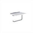 Eastbrook Toilet Roll Holder Chrome Eastbrook Asti Toilet Roll Holder with Glass Shelf