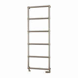 Eastbrook Traditional Towel Rail 1550 x 600 / Electric Only Eastbrook Stour Vertical Traditional Heated Towel Rail in Brushed Brass