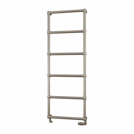 Eastbrook Traditional Towel Rail 1550 x 600 / Electric Only Eastbrook Stour Vertical Traditional Heated Towel Rail in Brushed Brass