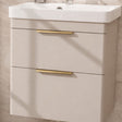 Imex Furniture Handles Brushed Brass Imex Luna 200mm Handle (Pair)