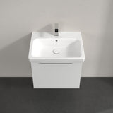 Villeroy & Boch Wall Mounted Vanity Unit Villeroy & Boch Architectura Wall Hung Vanity Unit 550mm One Drawer with Basin
