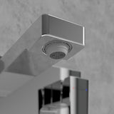 Villeroy & Boch Wall Mounted Basin Tap Villeroy & Boch Architectura Single Lever Basin Mixer Tap with Push Open Waste