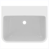 Ideal Standard Pedestal Basin Ideal Standard i.life B 550mm 1 Tap Hole Basin with Semi Pedestal