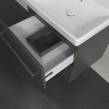 Villeroy & Boch Avento Wall Hung Vanity Unit 580mm Two Drawers with Basin