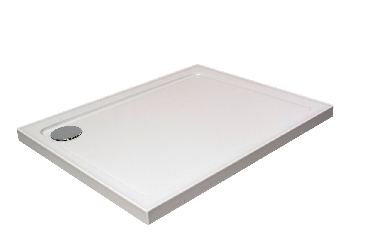 Aquarius Bathrooms Rectangle Shower Tray Aquarius Urbano Rectangular Stone Resin Shower Tray with 4 Upstands