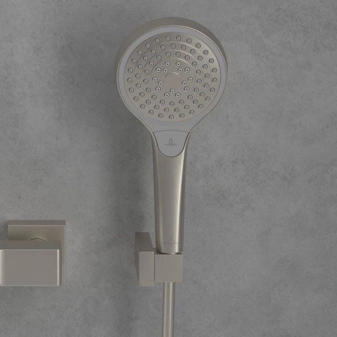 Villeroy & Boch Shower Handset Villeroy & Boch Verve Three Function Round Shower Handset