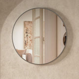 Crosswater Illuminated Mirror Crosswater Infinity Round Framed LED Illuminated Mirror
