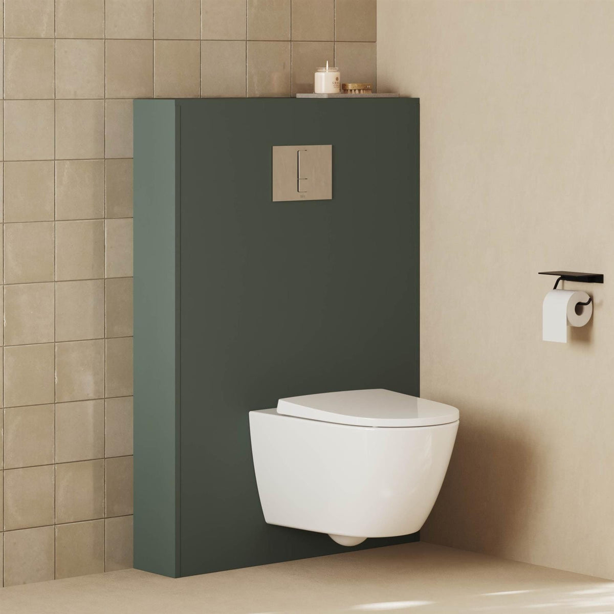Roca Ona Compact Soft Close, Quick Release Supralit Toilet Seat