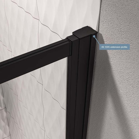 Eastbrook Matt Black Eastbrook Vantage 2000 Extension Profile