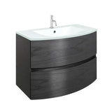Crosswater Wall Mounted Vanity Unit Crosswater Svelte Wall Hung Vanity Unit with Basin