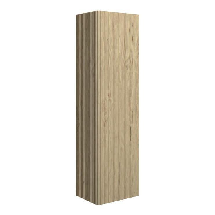Aquarius Storage Unit Aquarius Corinthe Wall Mounted Tall Unit - 1200 x 350mm in Textured Oak