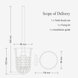 Villeroy & Boch Toilet Roll Holder Villeroy & Boch Elements - Tender Toilet Brush Set