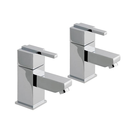 Eastbrook Pillar Basin Tap Eastbrook Prado 600 Basin Taps (Pair) in Chrome