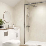 Multipanel Wall Panel Multipanel Contemporary Wall Panel in Marfil Cream