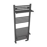 Eastbrook Ladder Rail 1200 x 500 / Central Heating Eastbrook Haddenham Straight Vertical Towel Rail in Matt Anthracite