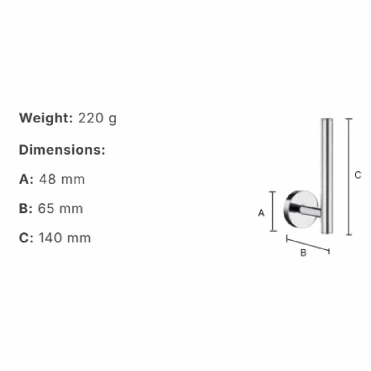 Smedbo Toilet Roll Holder Smedbo Home Spare Toilet Roll Holder