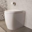Saneux Back To Wall Toilet Saneux Uni Back to Wall Rimless Toilet with Soft Close Seat