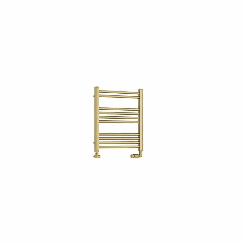 Eastbrook Wendover Straight Heated Towel Rail in Brushed Brass