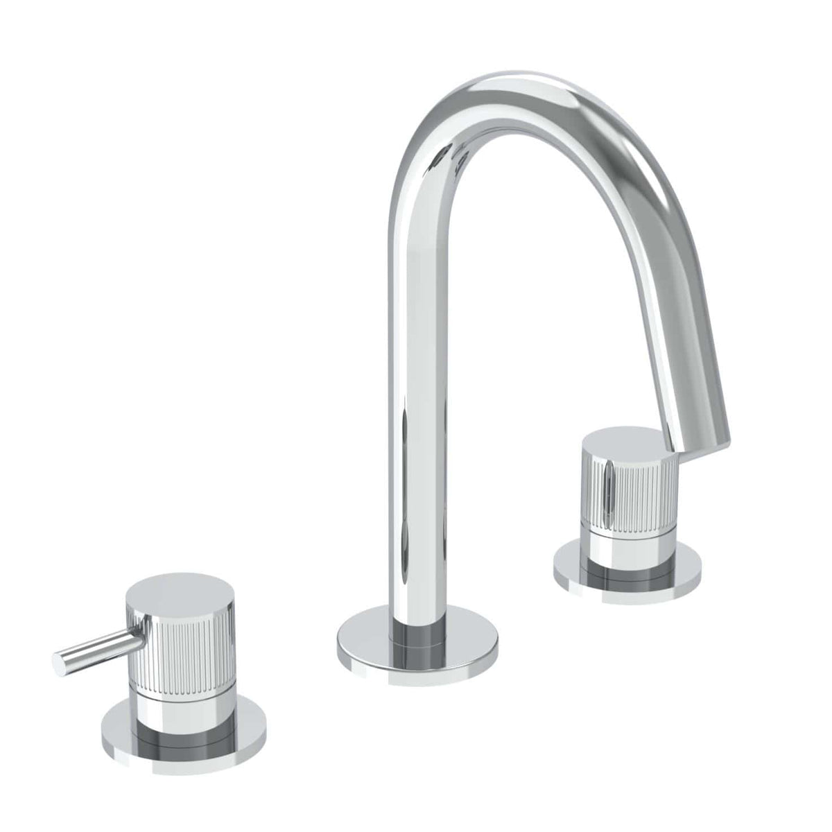 Saneux Cos 3 Hole Deck Mounted Basin Mixer Tap