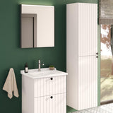 VitrA Storage Unit VitrA Root Groove Wall Mounted Tall Storage Cabinet 1800 x 420mm