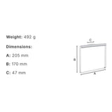 Smedbo Towel Rails and Rings Smedbo Air Towel Ring in Chrome