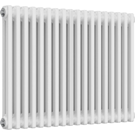 Aquarius Bathrooms Column Radiator 600mm x 830mm Aquarius Foundry Horizontal 2 Column Radiator in White