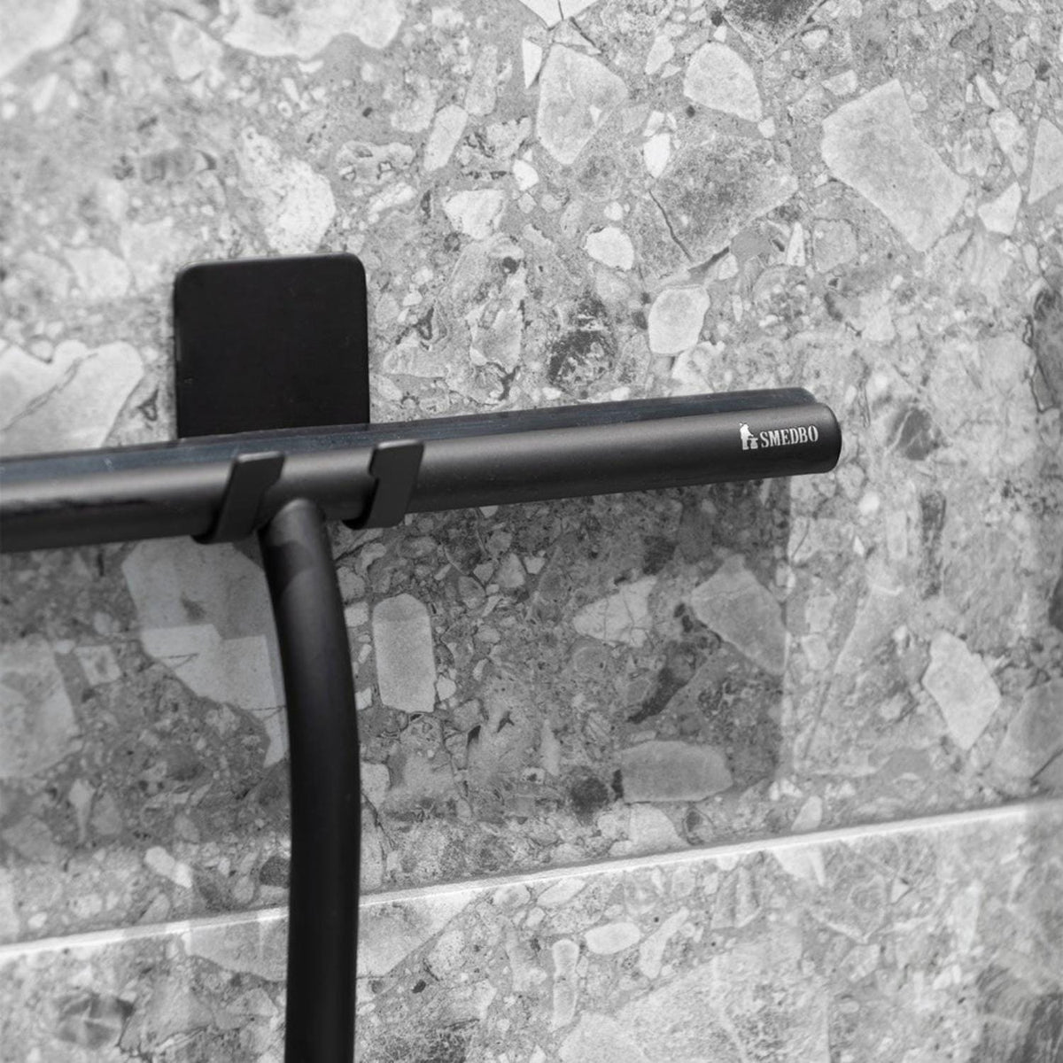 Smedbo Squeegee Smedbo Sideline Shower Squeegee with Self-Adhesive Hook